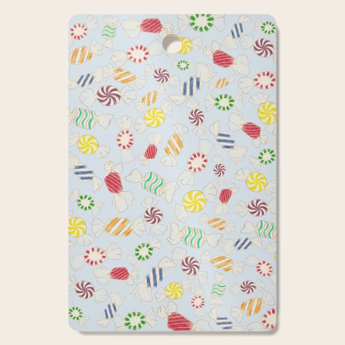 Scattered Wrapped Candy Cutting Board Gallery Image 1