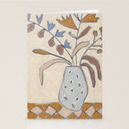 Still Life with a Vase of Autumn Blooms Stationery Card Gallery Image 2