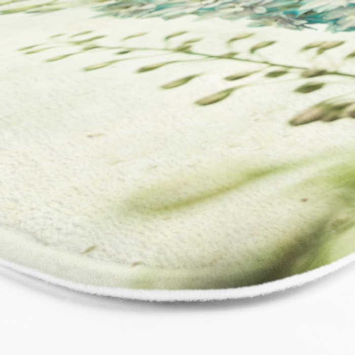 Vintage Blues Bath Mat Gallery Image 3