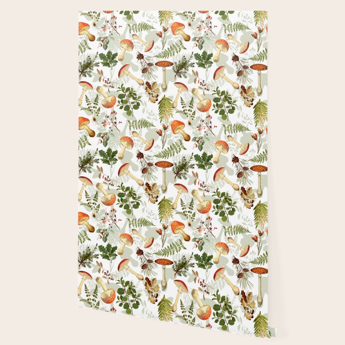Vintage & Shabby Chic - Autumn Harvest Botanical Garden Wallpaper Gallery Image 2