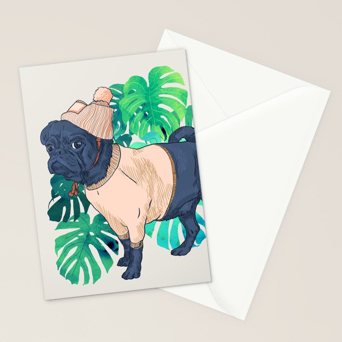 Got a Pug? Stationery Card Gallery Image 2