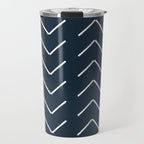 Mudcloth II (Annapolis Blue) Travel Mug Gallery Image 1