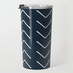 Mudcloth II (Annapolis Blue) Travel Mug Gallery Image 3