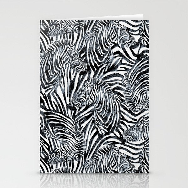 Zebra Stationery Card Gallery Image 1