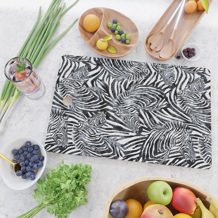 Zebra Cutting Board Gallery Image 2