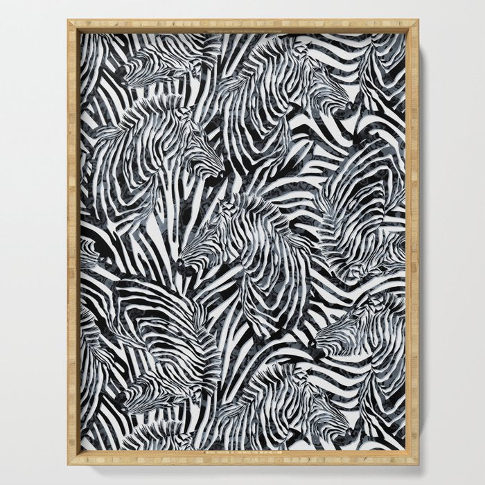 Zebra Serving Tray Gallery Image 1