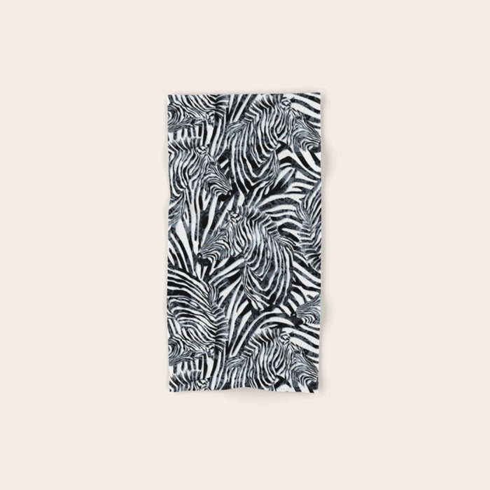 Zebra Bath Towel Gallery Image 1