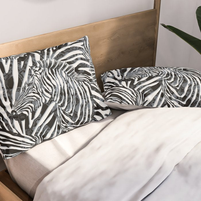 Zebra Pillow Sham Gallery Image 2