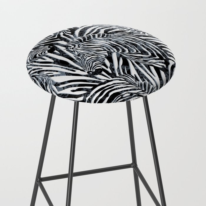Zebra Stool Gallery Image 2