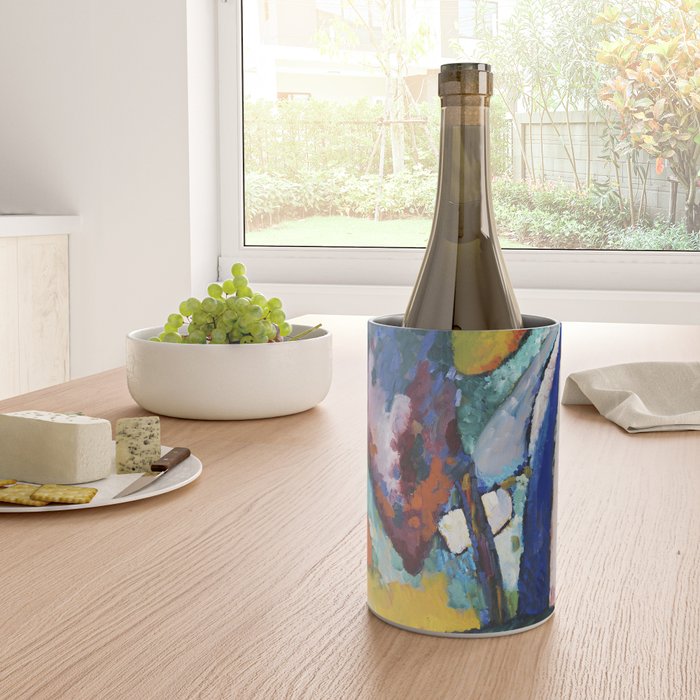 The Waterfall (1909) painting by Wassily Kandinsky Wine Chiller Gallery Image 4