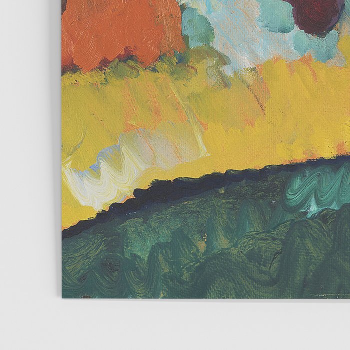 The Waterfall (1909) painting by Wassily Kandinsky Poster Gallery Image 3