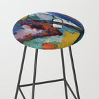 The Waterfall (1909) painting by Wassily Kandinsky Stool Gallery Image 2