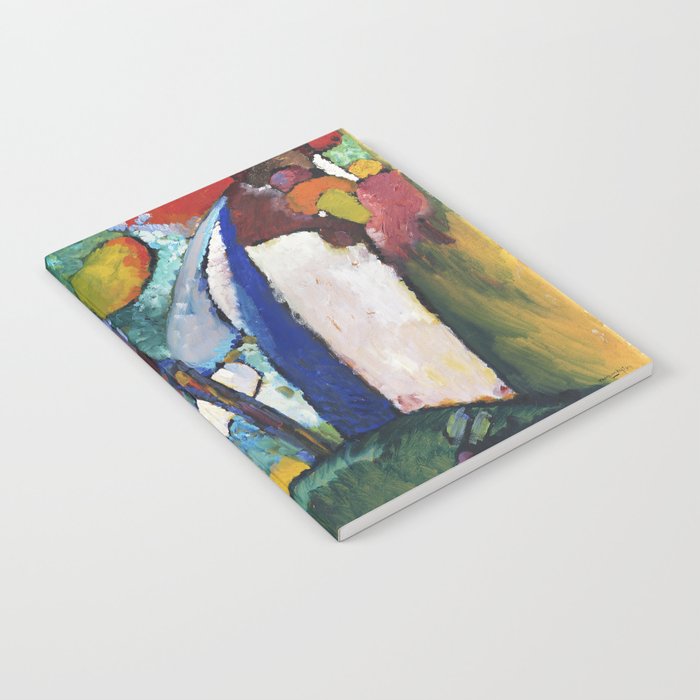 The Waterfall (1909) painting by Wassily Kandinsky Notebook Gallery Image 2