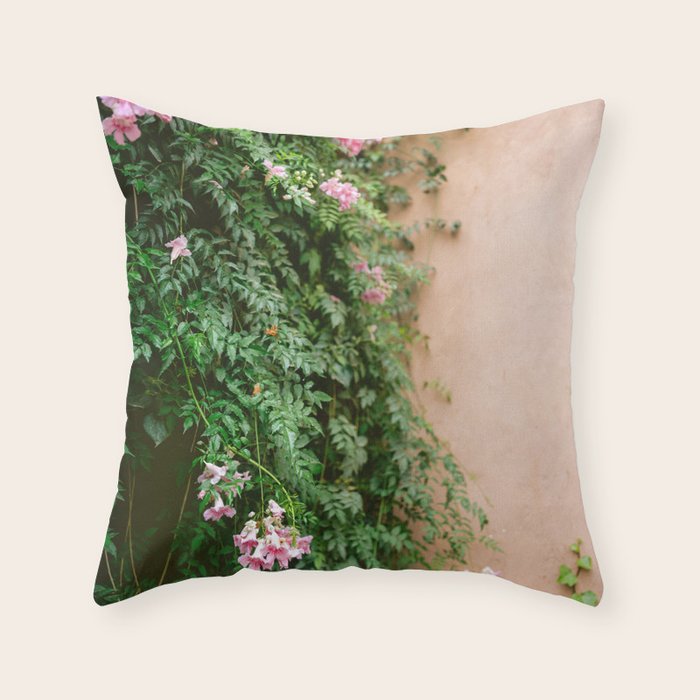 Greens of Morocco | Travel Photography Throw Pillow Gallery Image 6