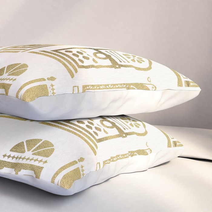 Moroccan Doors - Gold Palette Pillow Sham Gallery Image 3