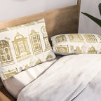Moroccan Doors - Gold Palette Pillow Sham Gallery Image 2