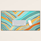 Abstract Sunset Landscape II Desk Mat Gallery Image 1
