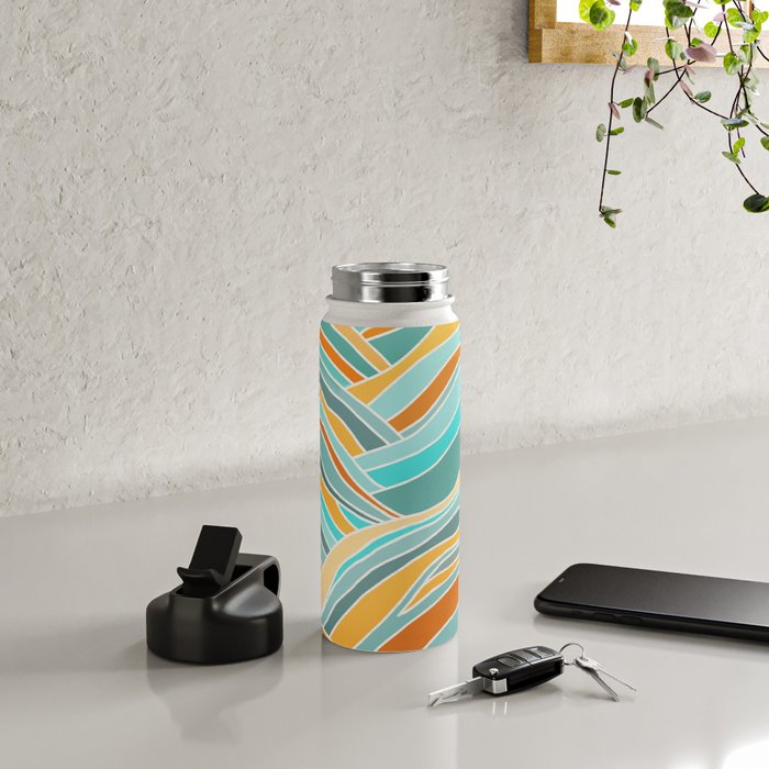 Abstract Sunset Landscape II Water Bottle Gallery Image 4