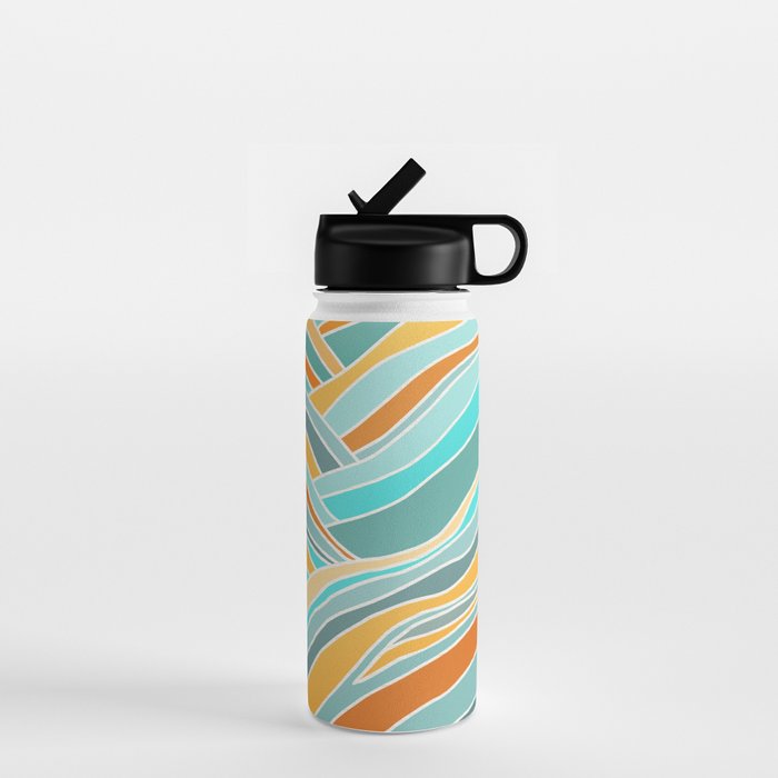Abstract Sunset Landscape II Water Bottle Gallery Image 1