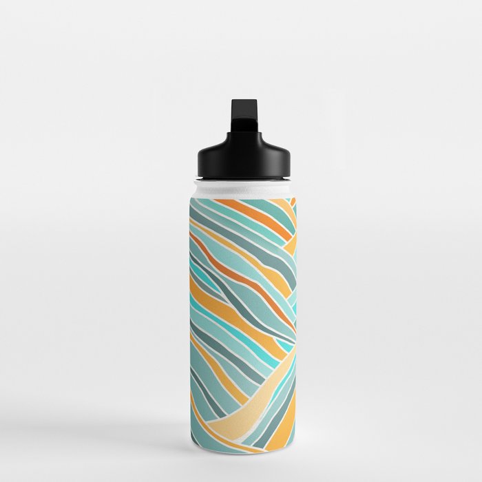 Abstract Sunset Landscape II Water Bottle Gallery Image 3