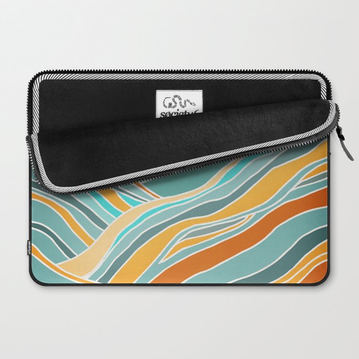 Abstract Sunset Landscape II Laptop Sleeve Gallery Image 2