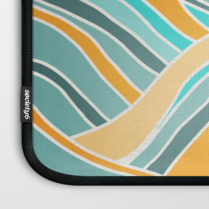 Abstract Sunset Landscape II Laptop Sleeve Gallery Image 3