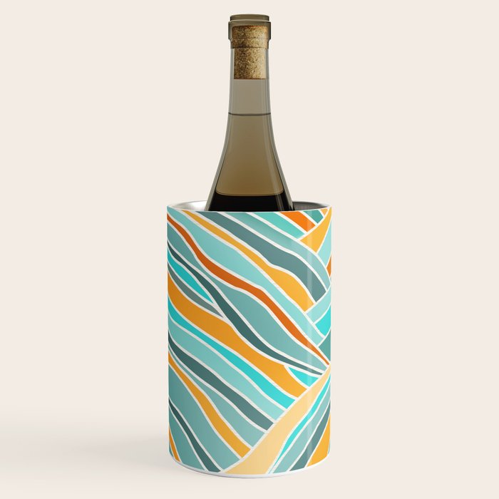 Abstract Sunset Landscape II Wine Chiller Gallery Image 2
