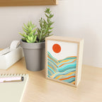 Abstract Sunset Landscape II Mini Art Print Gallery Image 2