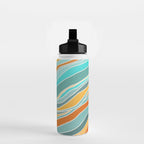 Abstract Sunset Landscape II Water Bottle Gallery Image 2