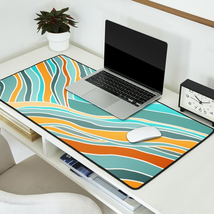 Abstract Sunset Landscape II Desk Mat Gallery Image 2