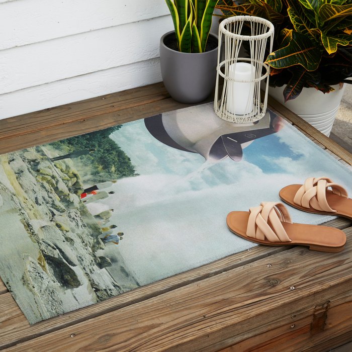 Steam Funk Outdoor Rug Gallery Image 2