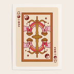 Libra Playing Card Poster Gallery Image 4