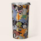 Khidr and Elias discovering the water of life, watched by Alexander Antique Islamic Art  Travel Mug Gallery Image 2