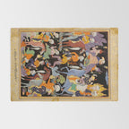 Khidr and Elias discovering the water of life, watched by Alexander Antique Islamic Art  Rug Gallery Image 2