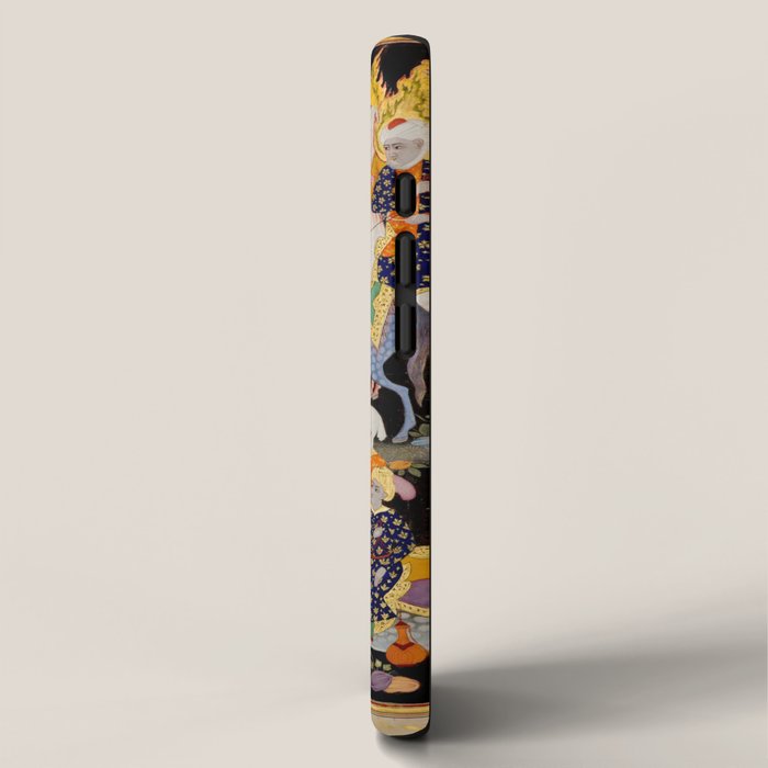 Khidr and Elias discovering the water of life, watched by Alexander Antique Islamic Art  iPhone Case Gallery Image 2