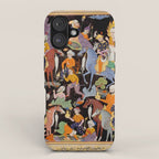 Khidr and Elias discovering the water of life, watched by Alexander Antique Islamic Art  iPhone Case Gallery Image 1
