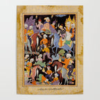 Khidr and Elias discovering the water of life, watched by Alexander Antique Islamic Art  Poster Gallery Image 4