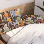 Khidr and Elias discovering the water of life, watched by Alexander Antique Islamic Art  Pillow Sham Gallery Image 2