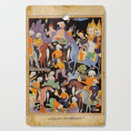 Khidr and Elias discovering the water of life, watched by Alexander Antique Islamic Art  Cutting Board Gallery Image 1