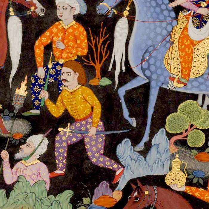 Khidr and Elias discovering the water of life, watched by Alexander Antique Islamic Art  Coffee Mug Gallery Image 2