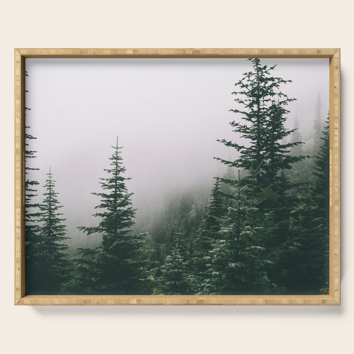 Moody Forest Serving Tray Gallery Image 1
