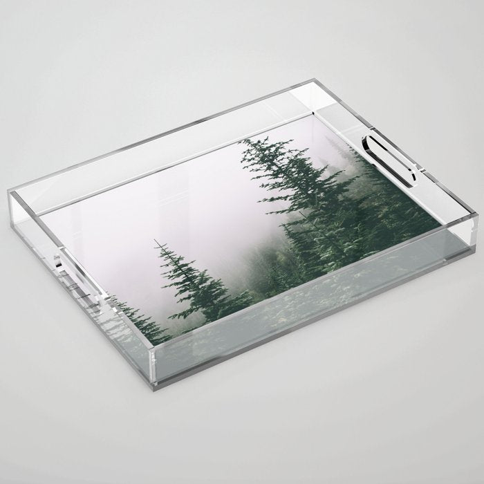 Moody Forest Acrylic Tray Gallery Image 1