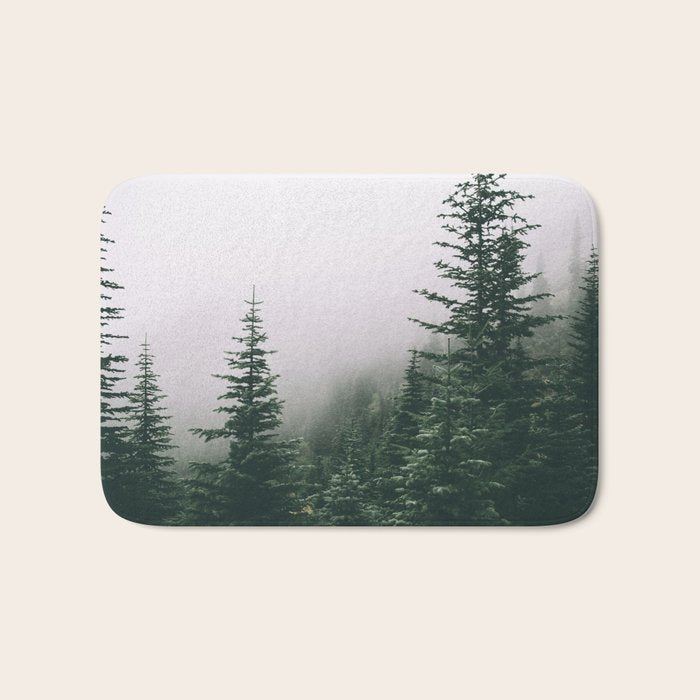 Moody Forest Bath Mat Gallery Image 1