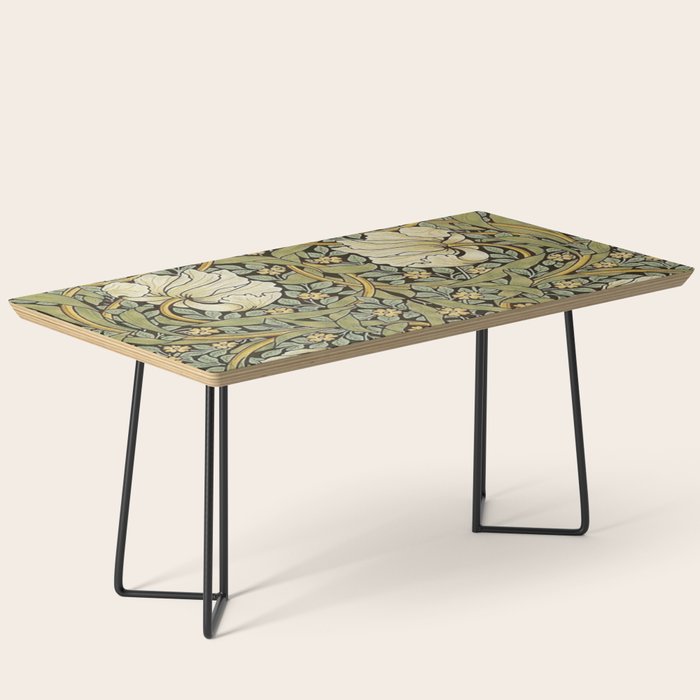 William Morris Pimpernel Restored Pattern Coffee Table Gallery Image 1
