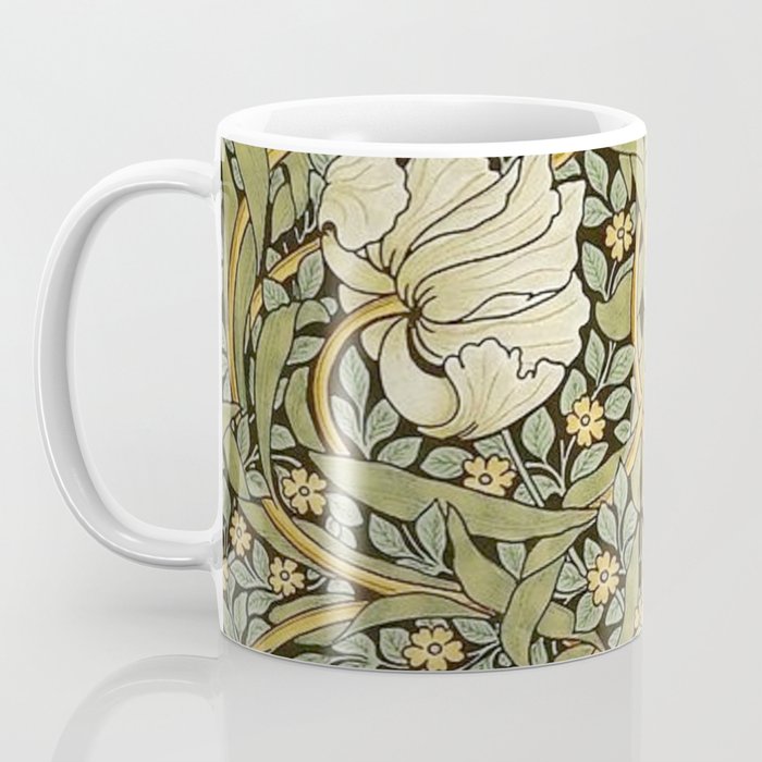 William Morris Pimpernel Restored Pattern Coffee Mug Gallery Image 3