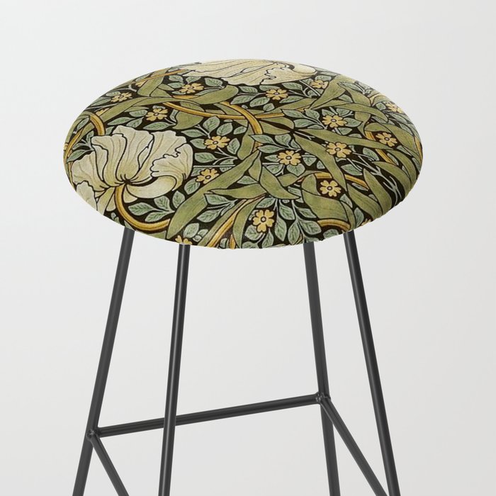 William Morris Pimpernel Restored Pattern Stool Gallery Image 2