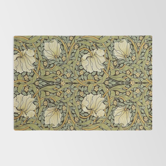 William Morris Pimpernel Restored Pattern Rug Gallery Image 2