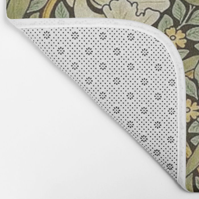 William Morris Pimpernel Restored Pattern Bath Mat Gallery Image 2