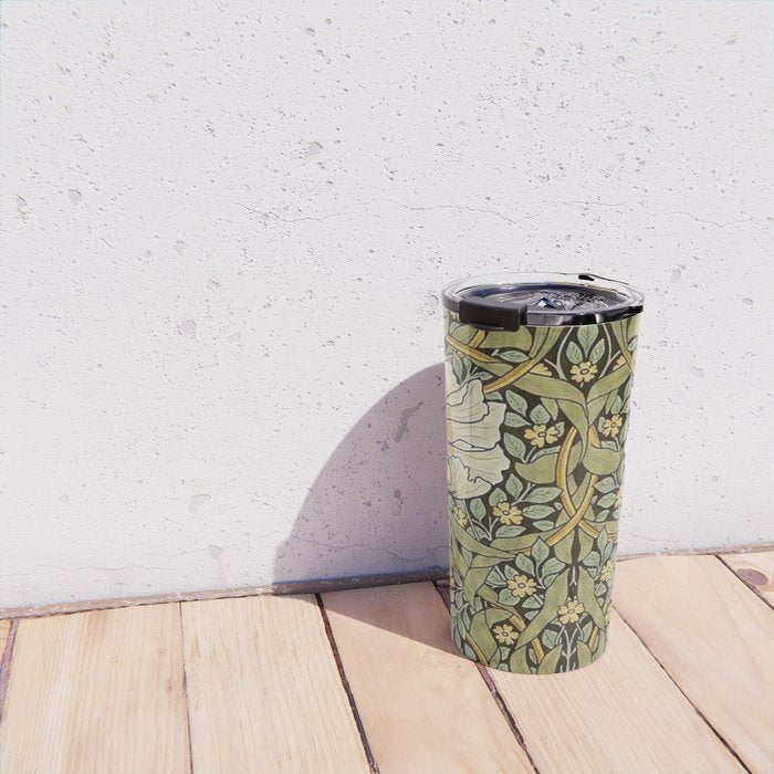 William Morris Pimpernel Restored Pattern Travel Mug Gallery Image 4
