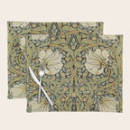 William Morris Pimpernel Restored Pattern Placemat Gallery Image 1